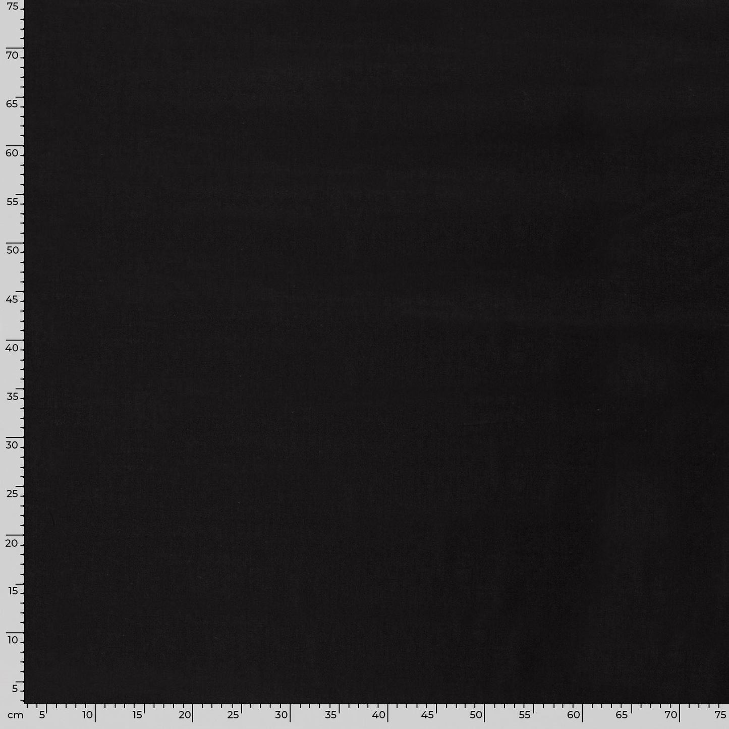 Voile de coton uni - noir