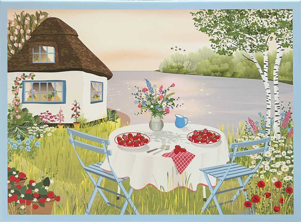 FRAISES SUCRÉES - PUZZLE - 1000 pièces