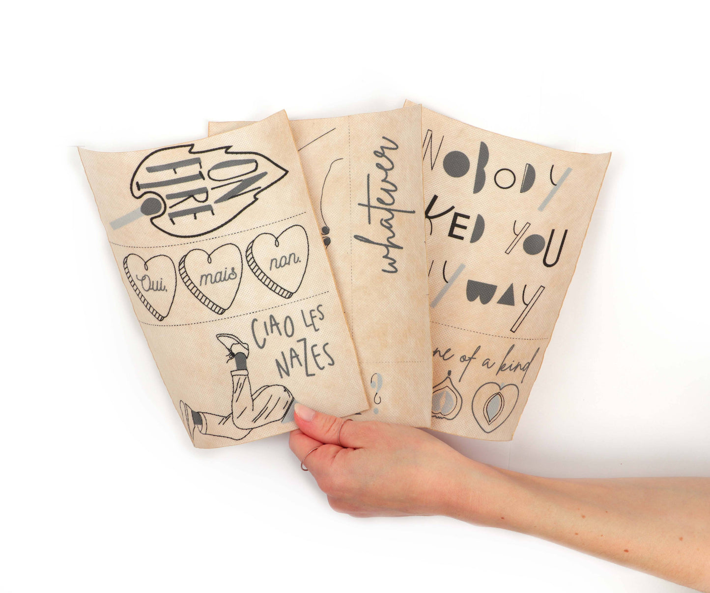 KIT BRODERIE SUR VETEMENT FIERCE 165 x 240 x 50 mm