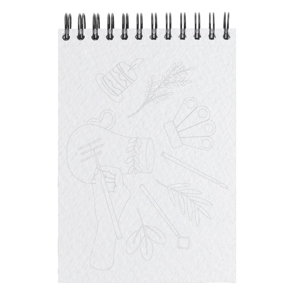 Carnet de coloriage A6 - Do It Yourself