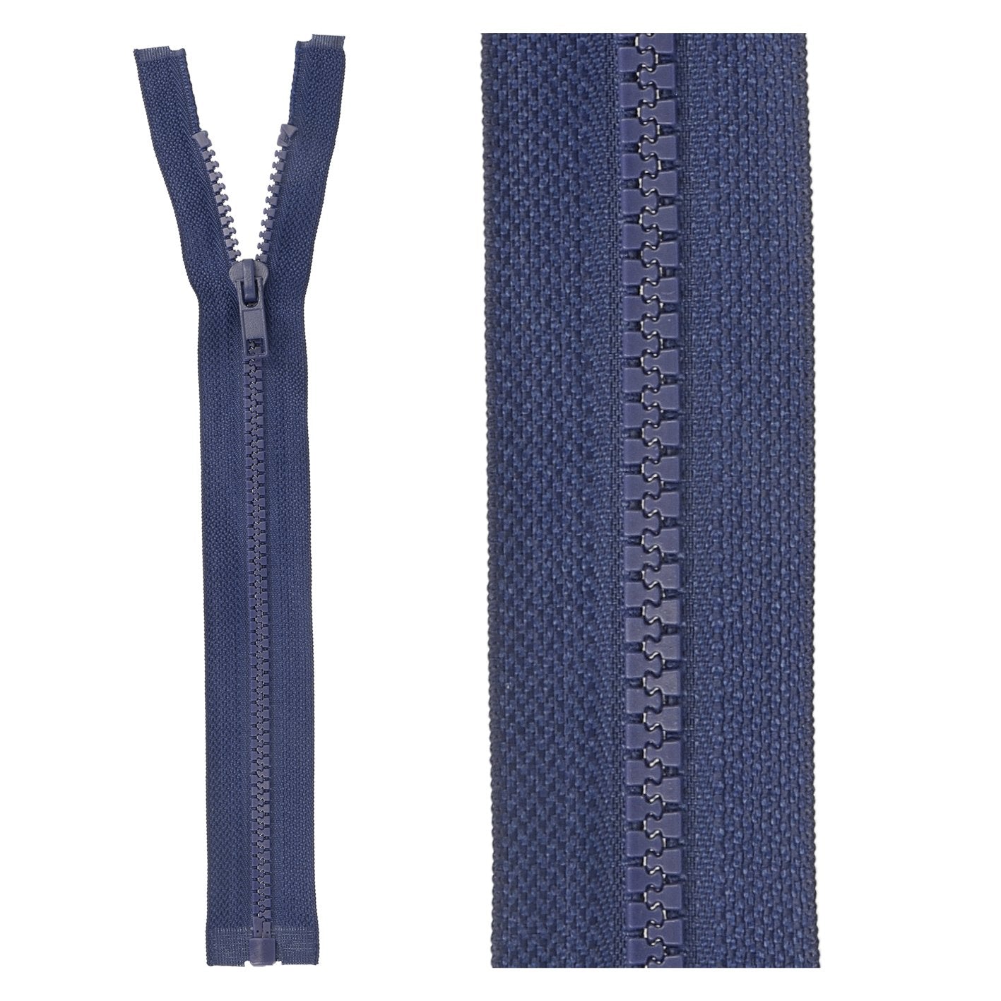 Separable plastic sports zipper - 30 cm