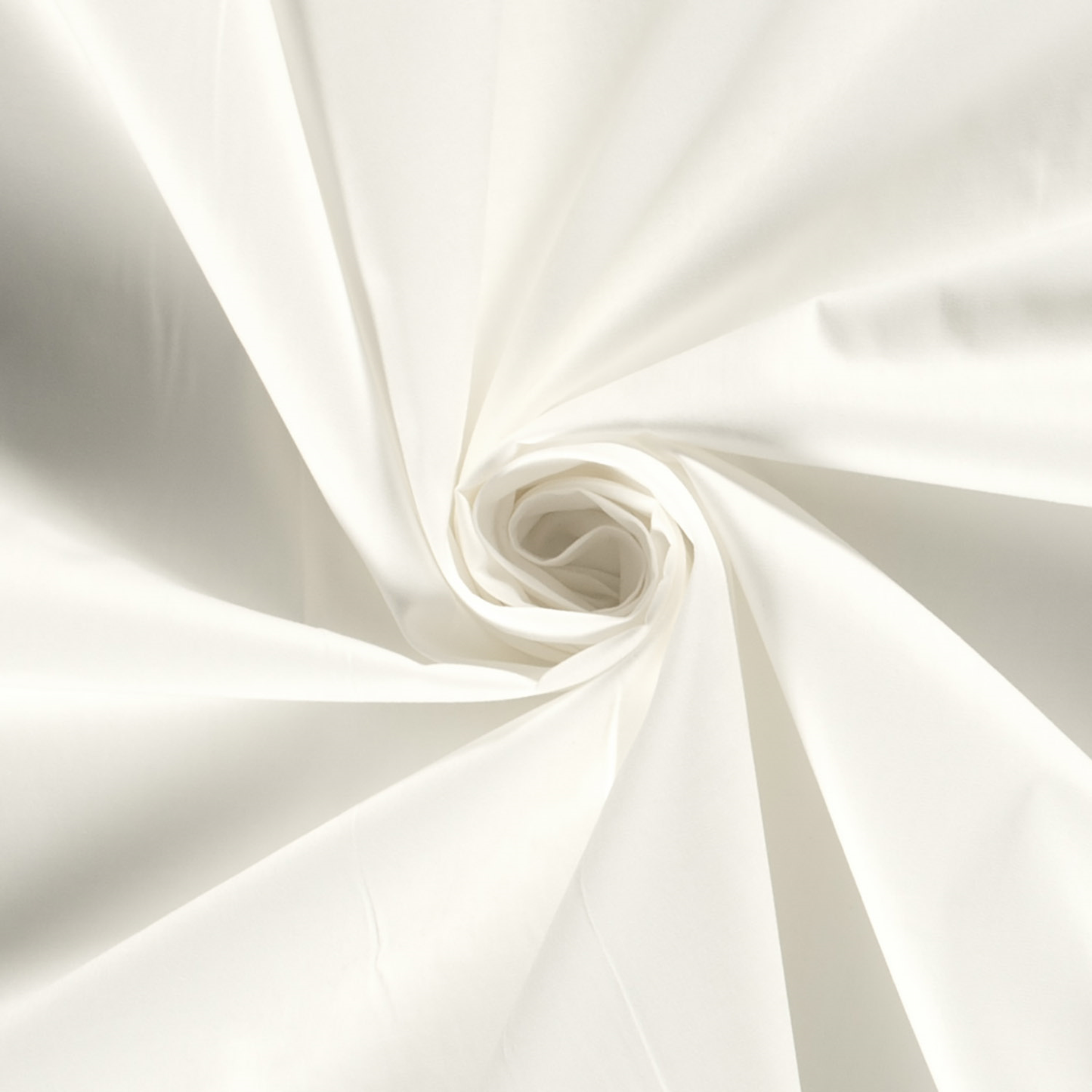 Voile de coton uni - blanc cassé