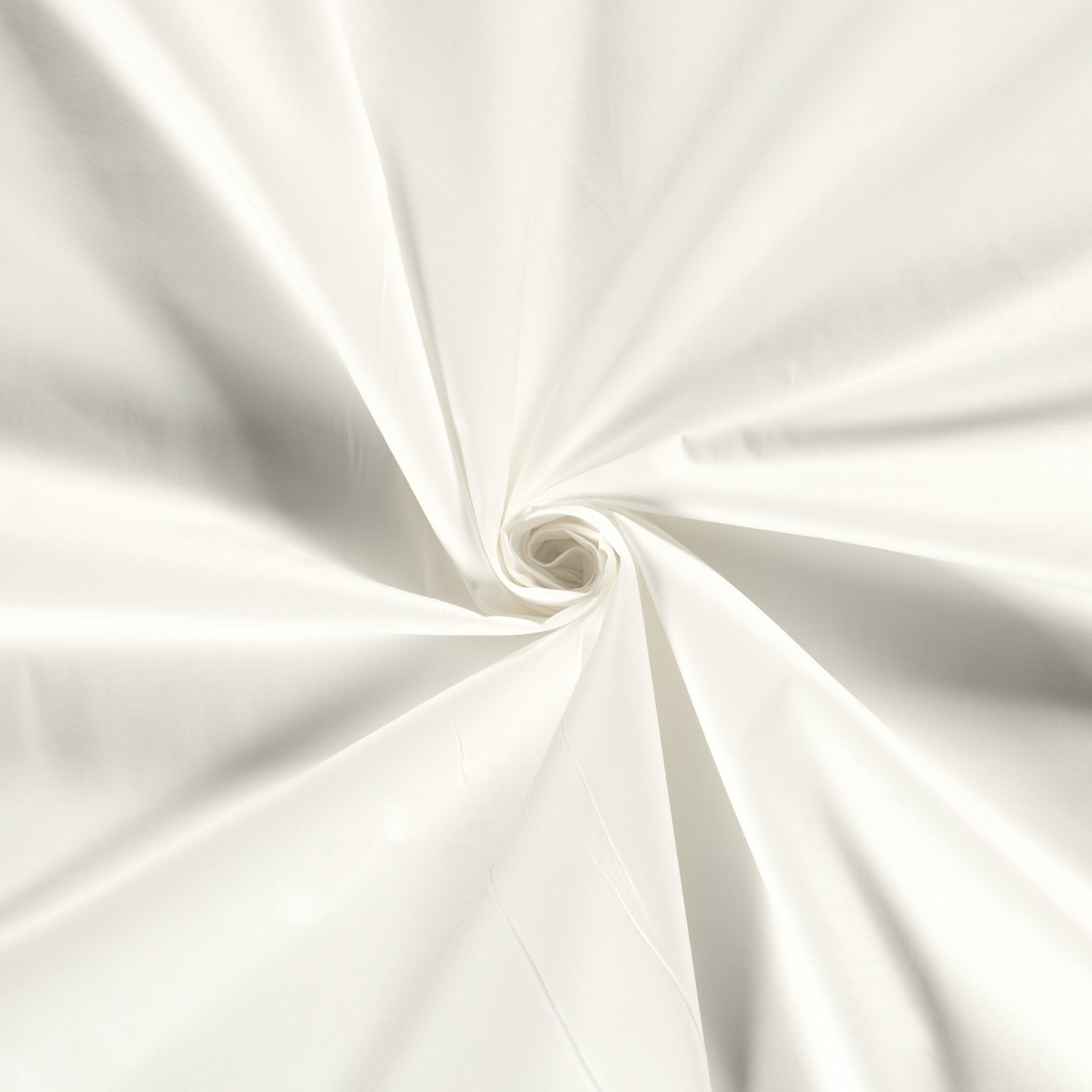 Voile de coton uni - blanc cassé