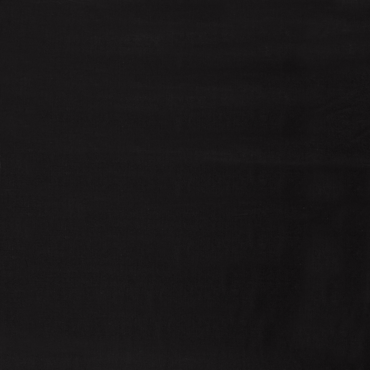 Voile de coton uni - noir