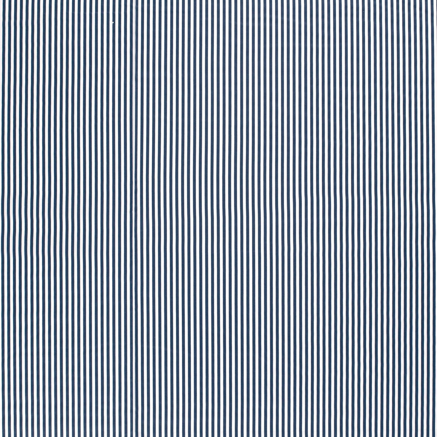 Popeline de coton -  rayures Bleu Marine