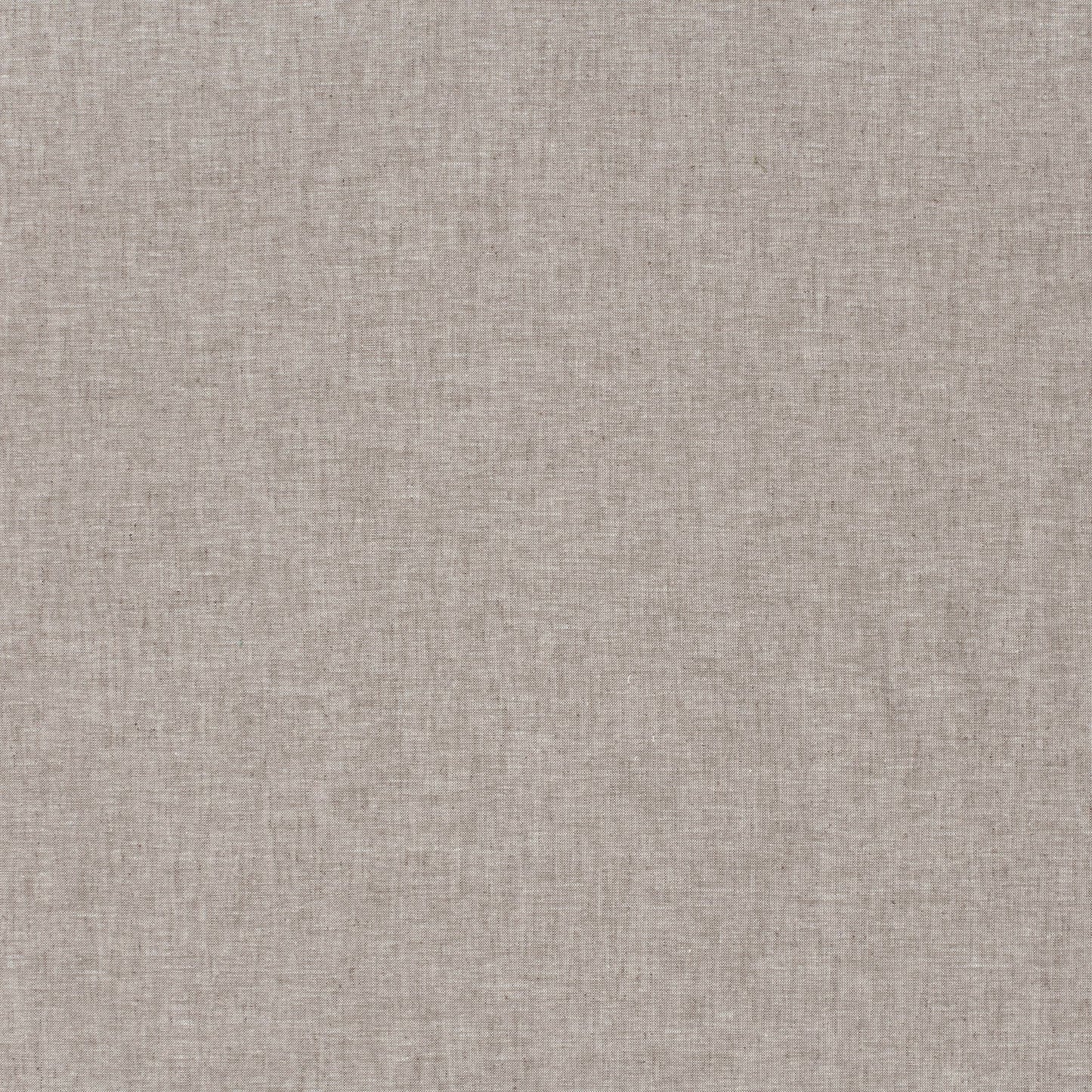 Chambray lin/coton - Taupe