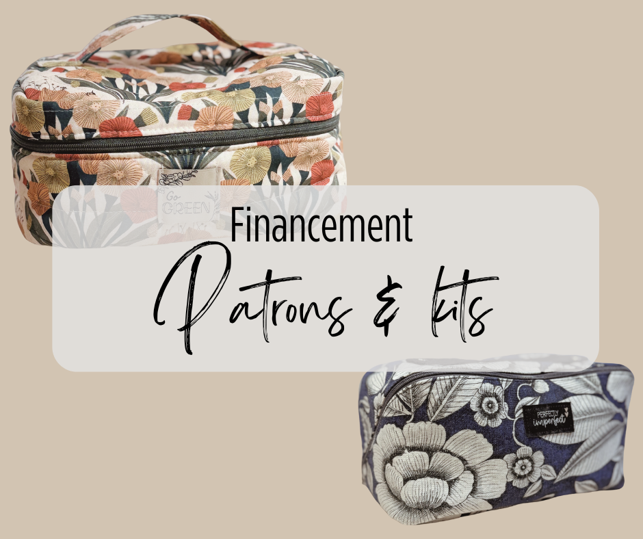 Nos patrons & kits, votre soutien: un financement participatif pour des créations uniques
