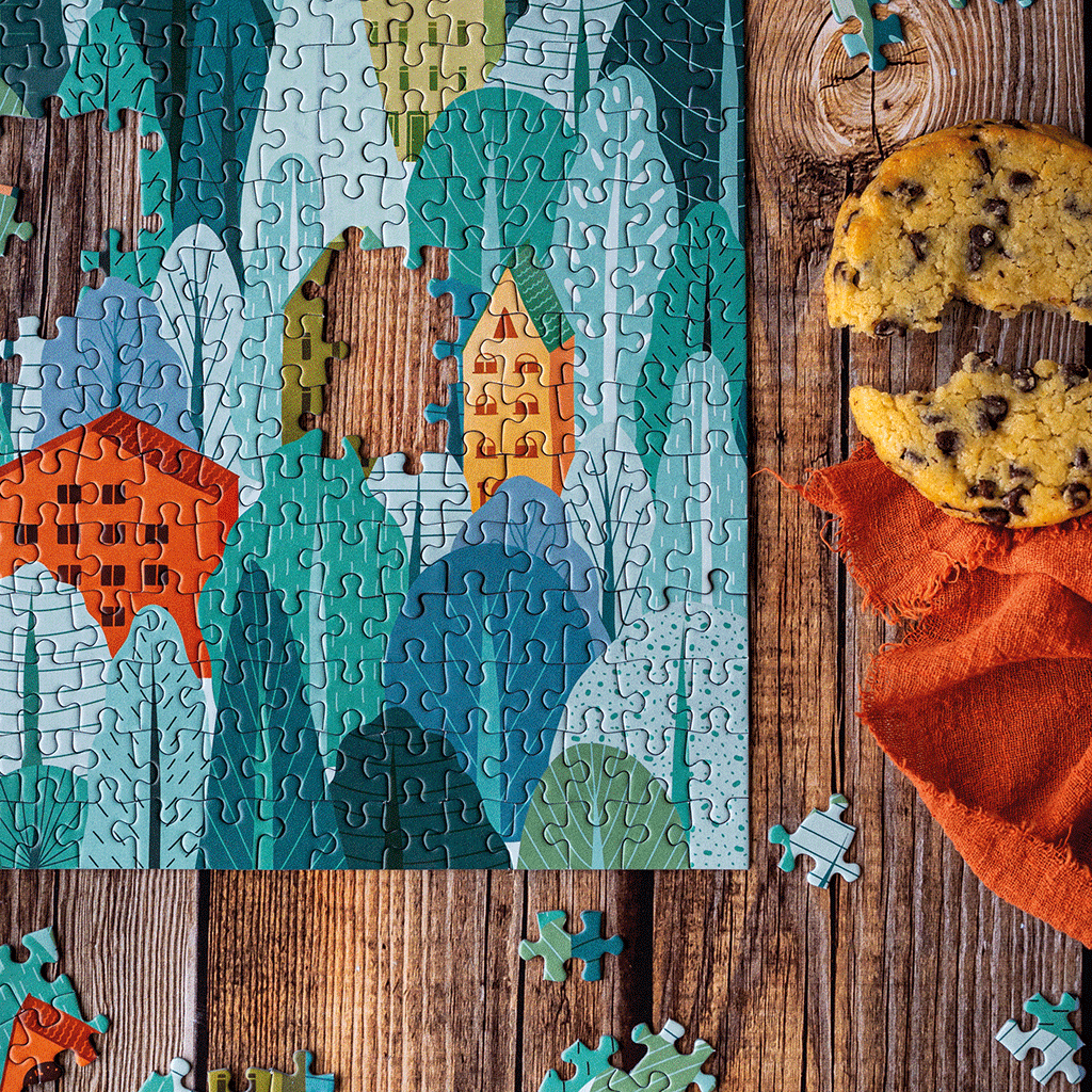 Puzzle 500 pièces Du vent dans les cimes: 500