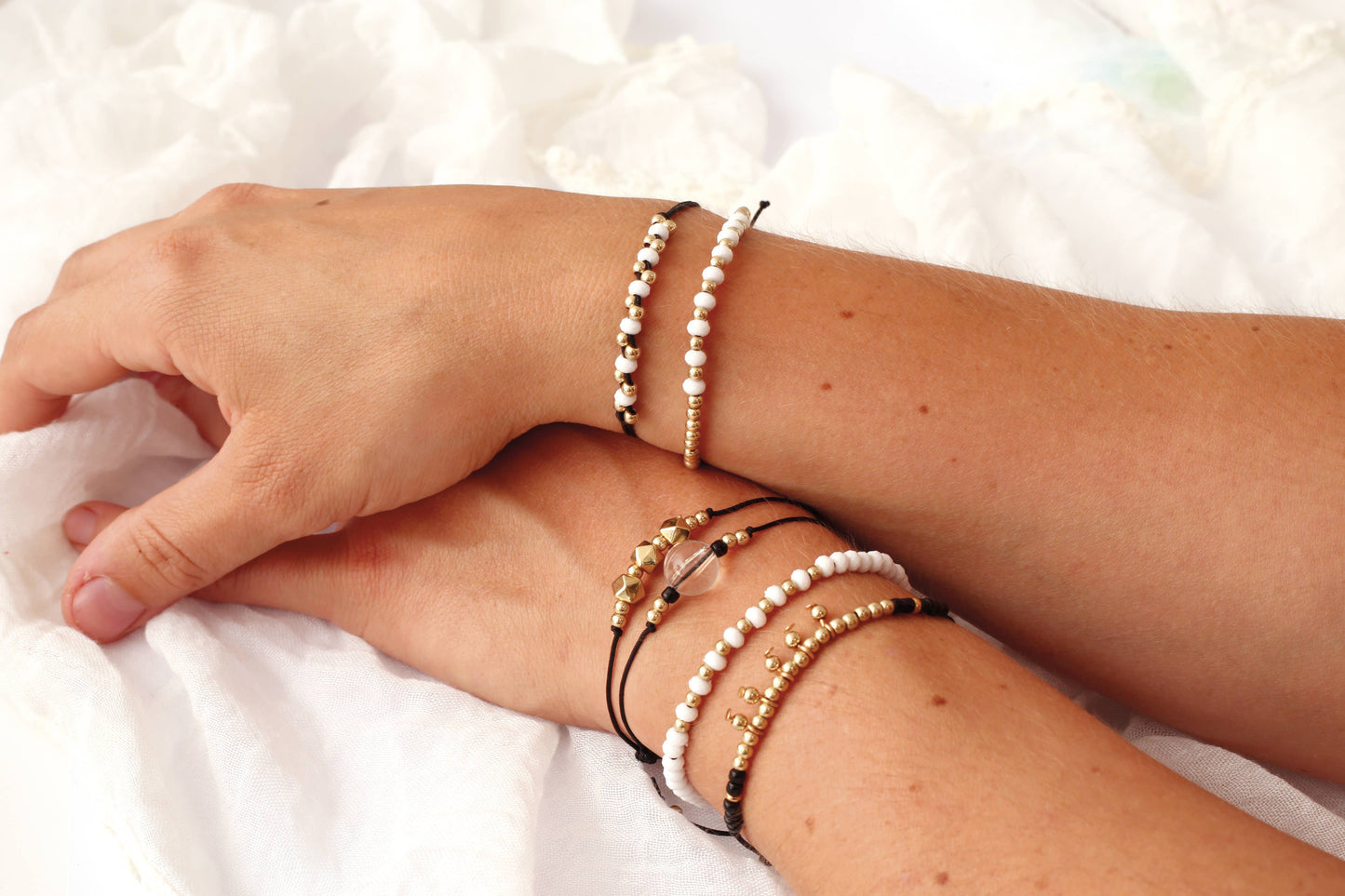 KIT BIJOUX OR ET NOIR