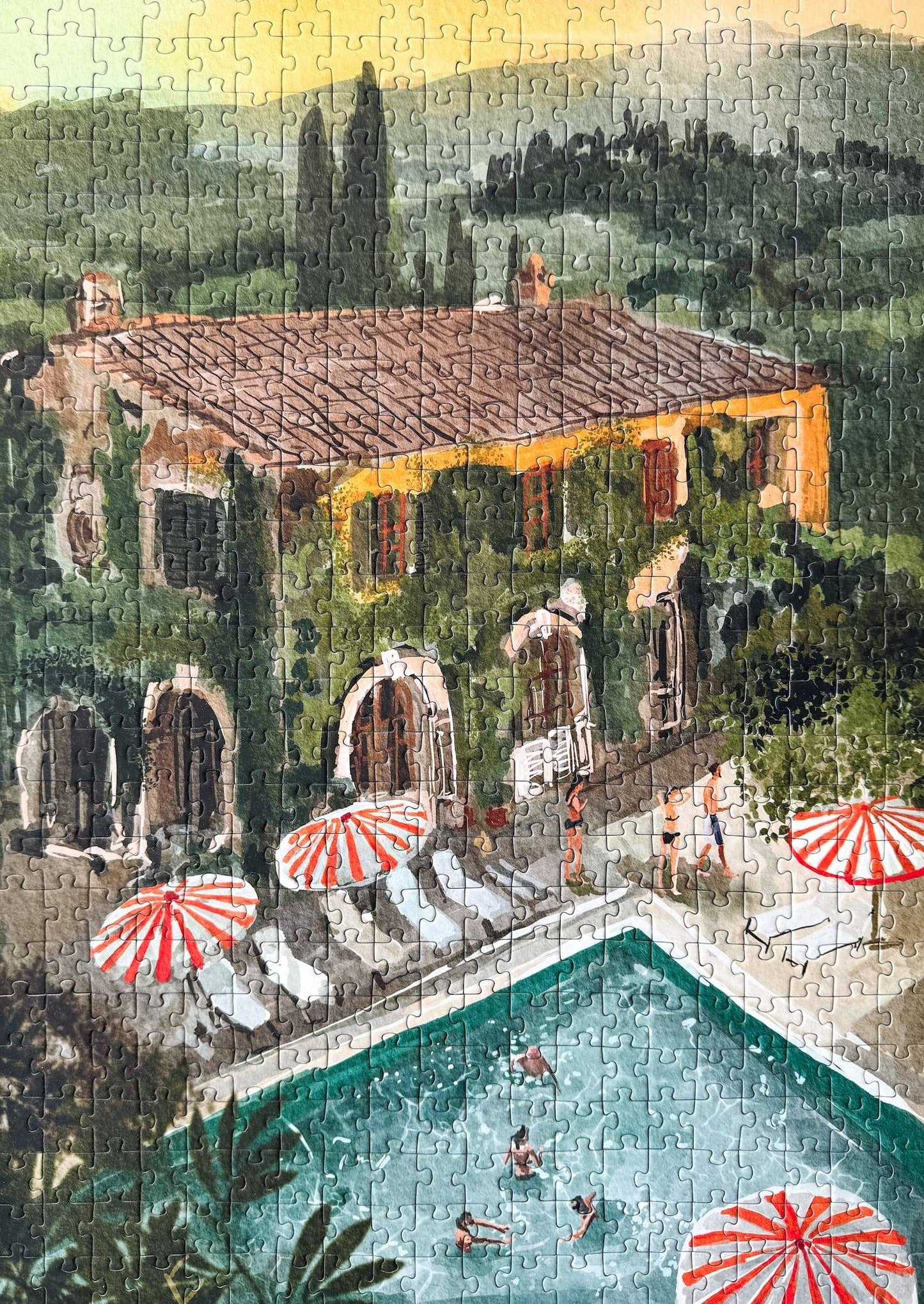 Puzzle Villa Secrète, 500 pièces