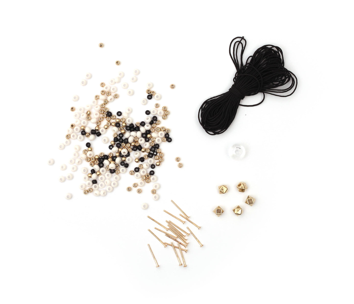 KIT BIJOUX OR ET NOIR