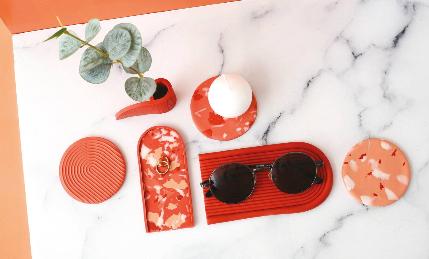 KIT FIMO HOME DECO SET TERRACOTTA 180 x 220 x 30 mm