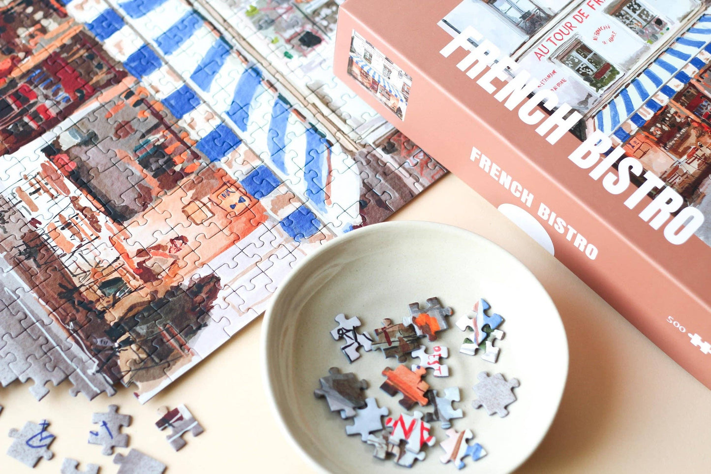 Puzzle French Bistro de 500 pièces