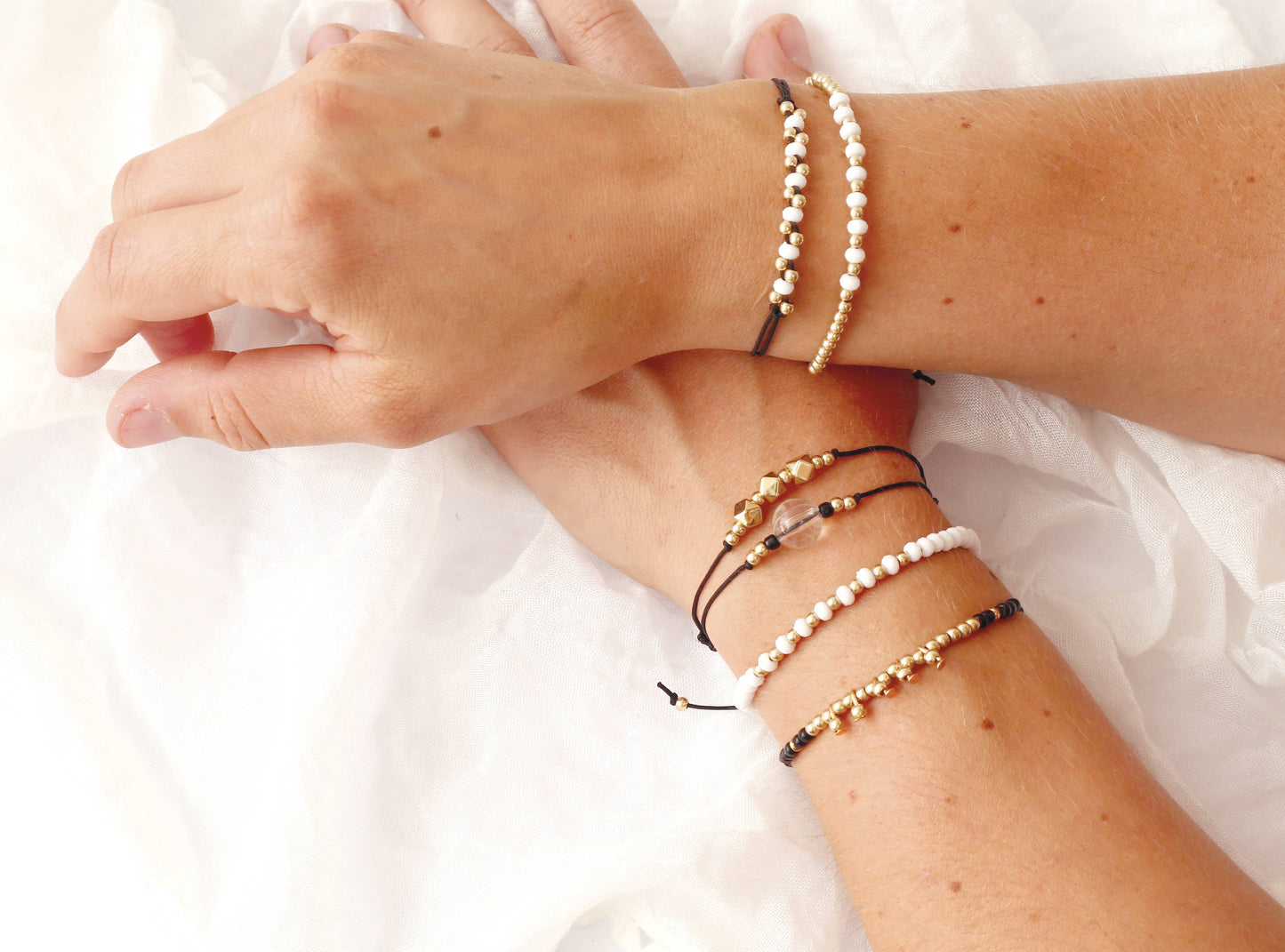 KIT BIJOUX OR ET NOIR