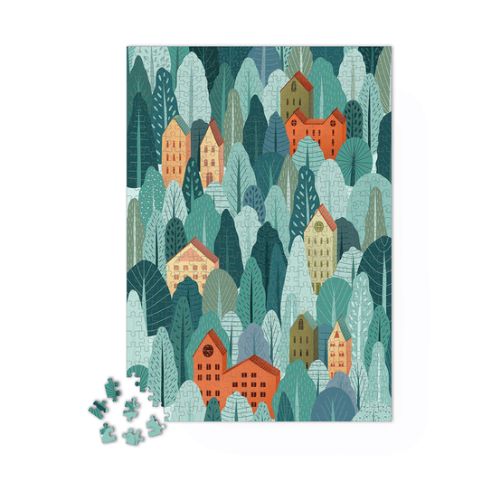 Puzzle 500 pièces Du vent dans les cimes: 500