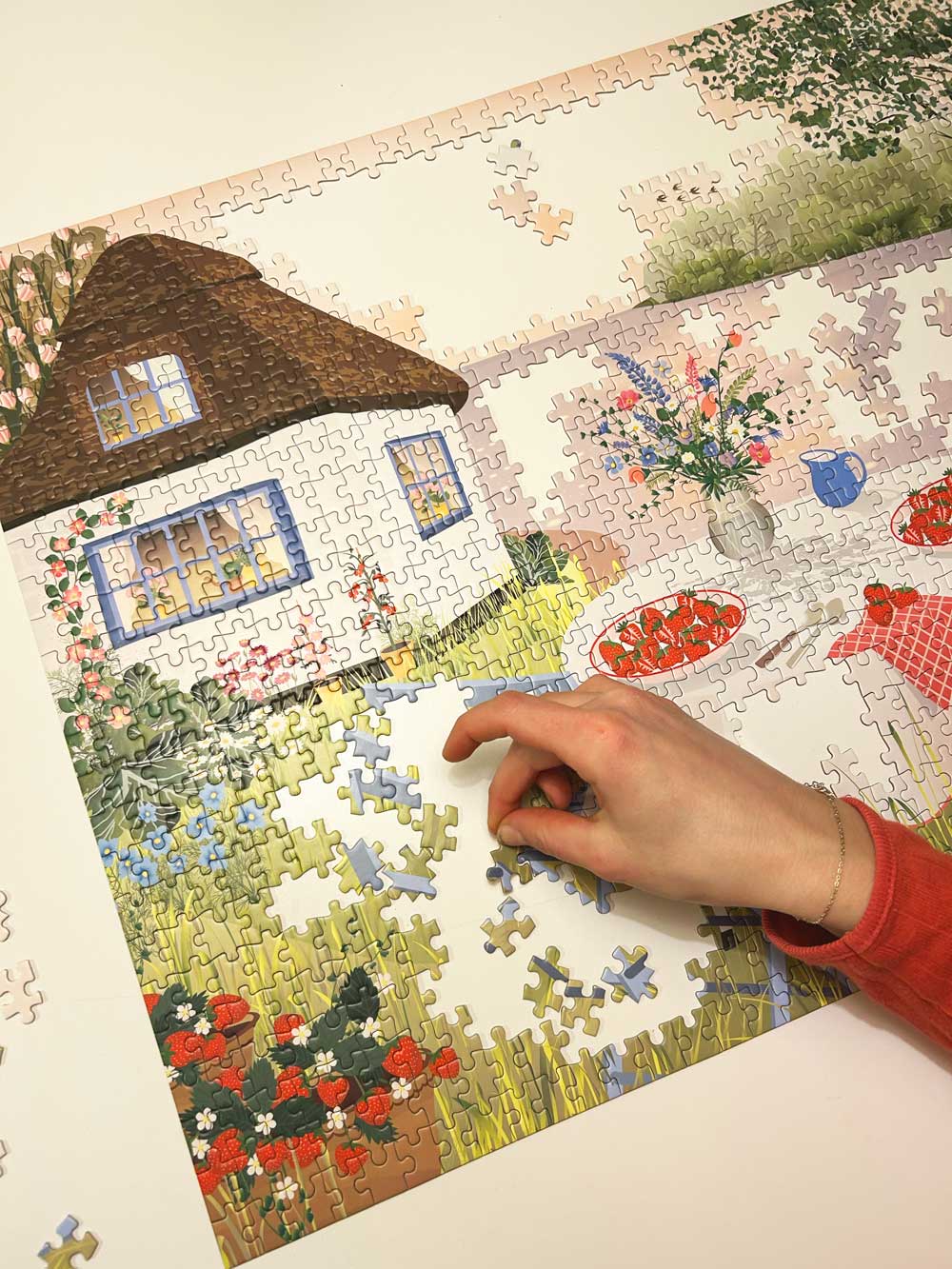 FRAISES SUCRÉES - PUZZLE - 1000 pièces