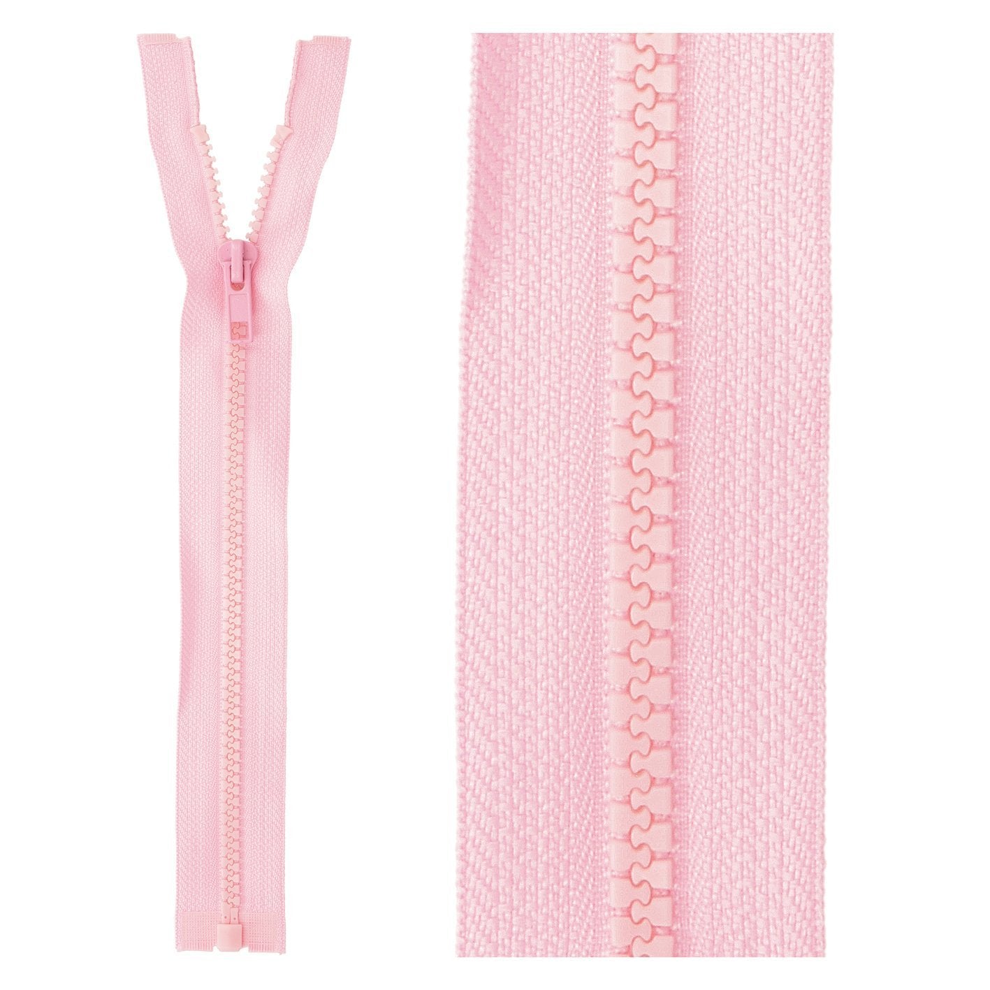 Separable plastic sports zipper - 35 cm