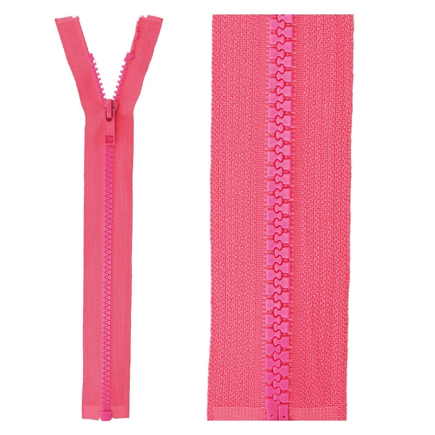 Separable plastic sports zipper - 45 cm