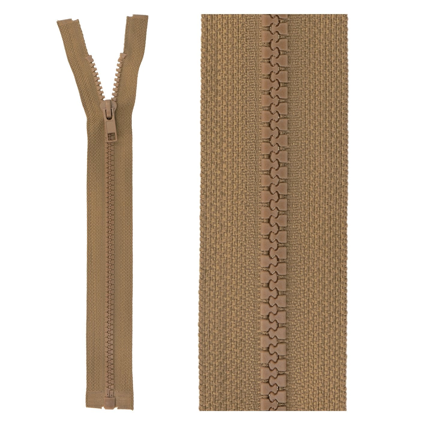 Separable plastic sports zipper - 30 cm