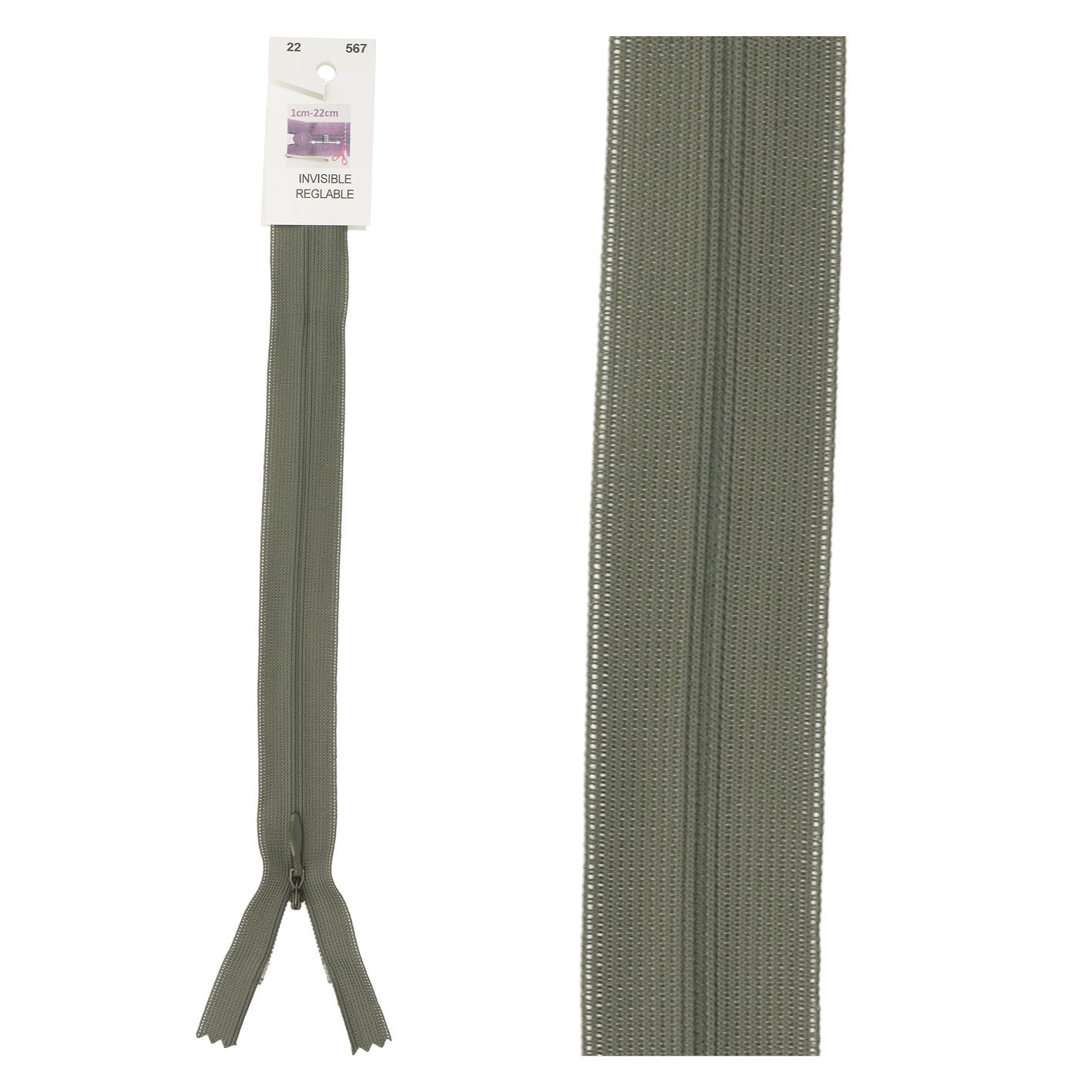 Tirette invisible - 60cm