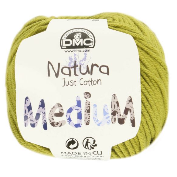 DMC coton Natura Medium - Laine - Atelier Moondust - Bruxelles