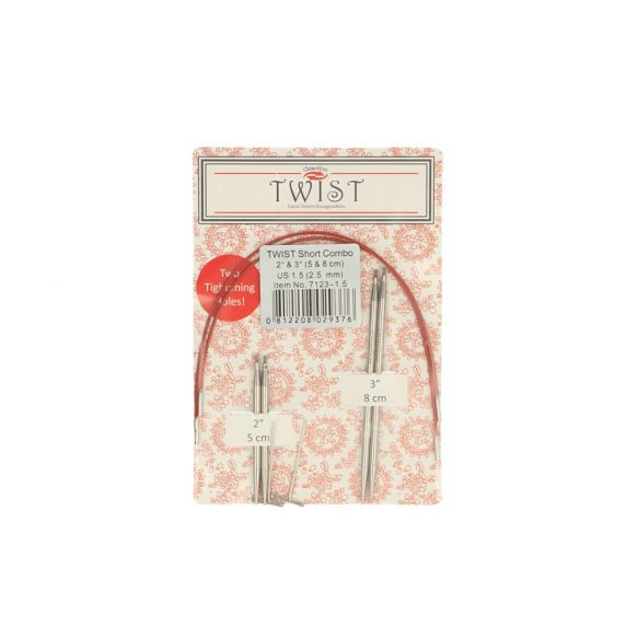 CHIAOGOO TWIST LACE SHORT COMBO PACK 5+8CM 2.50MM - Laine - Atelier Moondust - Bruxelles