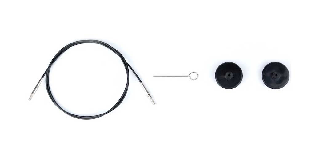 Cable pour aiguilles interchangeables -LYKKE - Aiguilles à tricoter - Atelier Moondust - Bruxelles